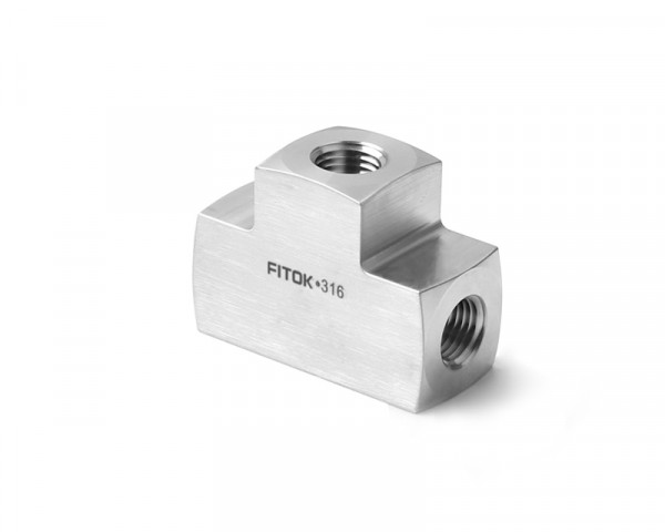 SS-HPT-FNS4 - FITOK Aufschraub-T-Verbindung HP Serie, NPT
