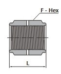 SS-BC-FR12 - FITOK Face Seal Kupplung FR Serie