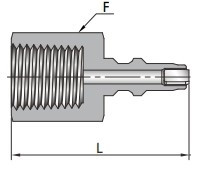 SS-QM-FNS2-S - FITOK Schnellverschlusskupplung 1/8" Stecker