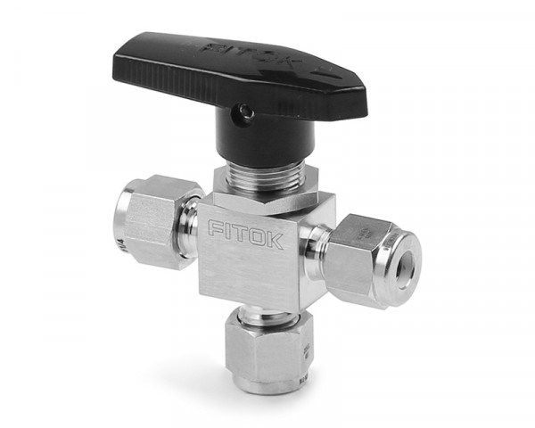 BOSS-ML6-05-3L-F2 - FITOK 3-Wege Kugelhahn BO Serie