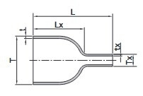 6L-WU3-TB16-TB8 - FITOK BW Reduzierung T Serie