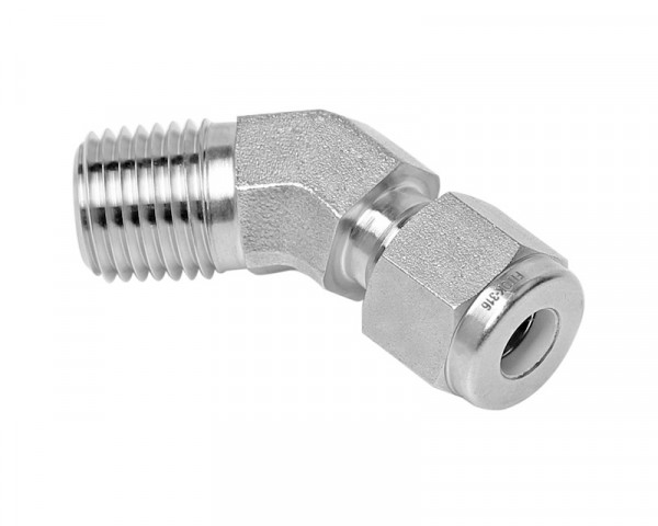 SS-VM-ML10-NS4 - FITOK 45° Winkel-Einschraubverschraubung NPT
