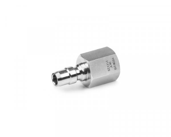 SS-QF4-FNS4-S - FITOK Schnellverschlusskupplung 1/4" Stecker
