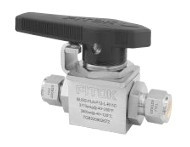 BUSS-ML10-P12-L-HG - FITOK 2-Wege Kugelhahn BU Serie