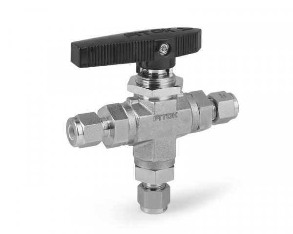 BVSS-ML6-05-3 - FITOK 3-Wege Kugelhahn BV Serie