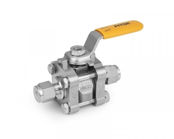 BHSS-ML10-R07 - FITOK 2-Wege Kugelhahn BH Serie, 3 tlg.